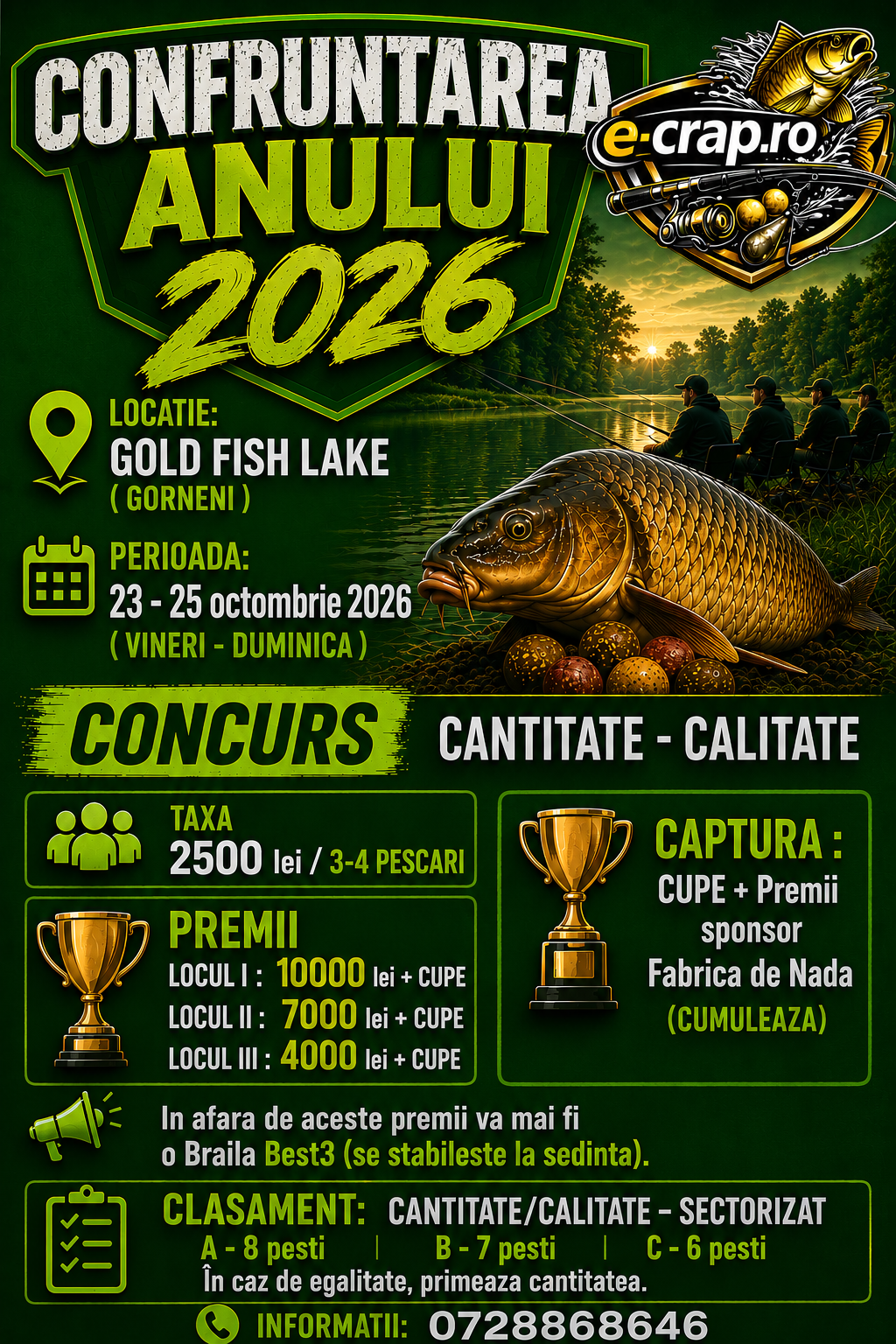 Confruntarea Anului 2026 - Gold Fish Lake